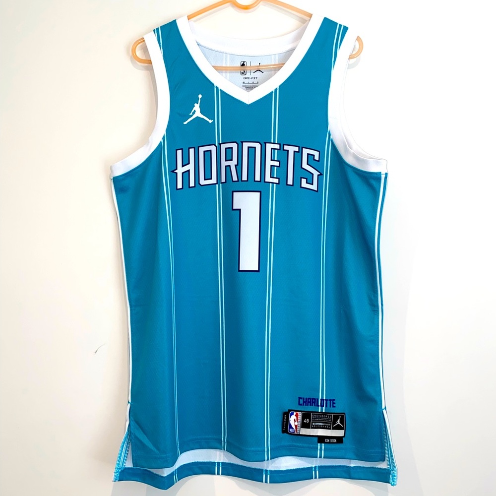 Jordan Brand Charlotte Hornets Mens Swingman Jersey LaMelo Ball Home
